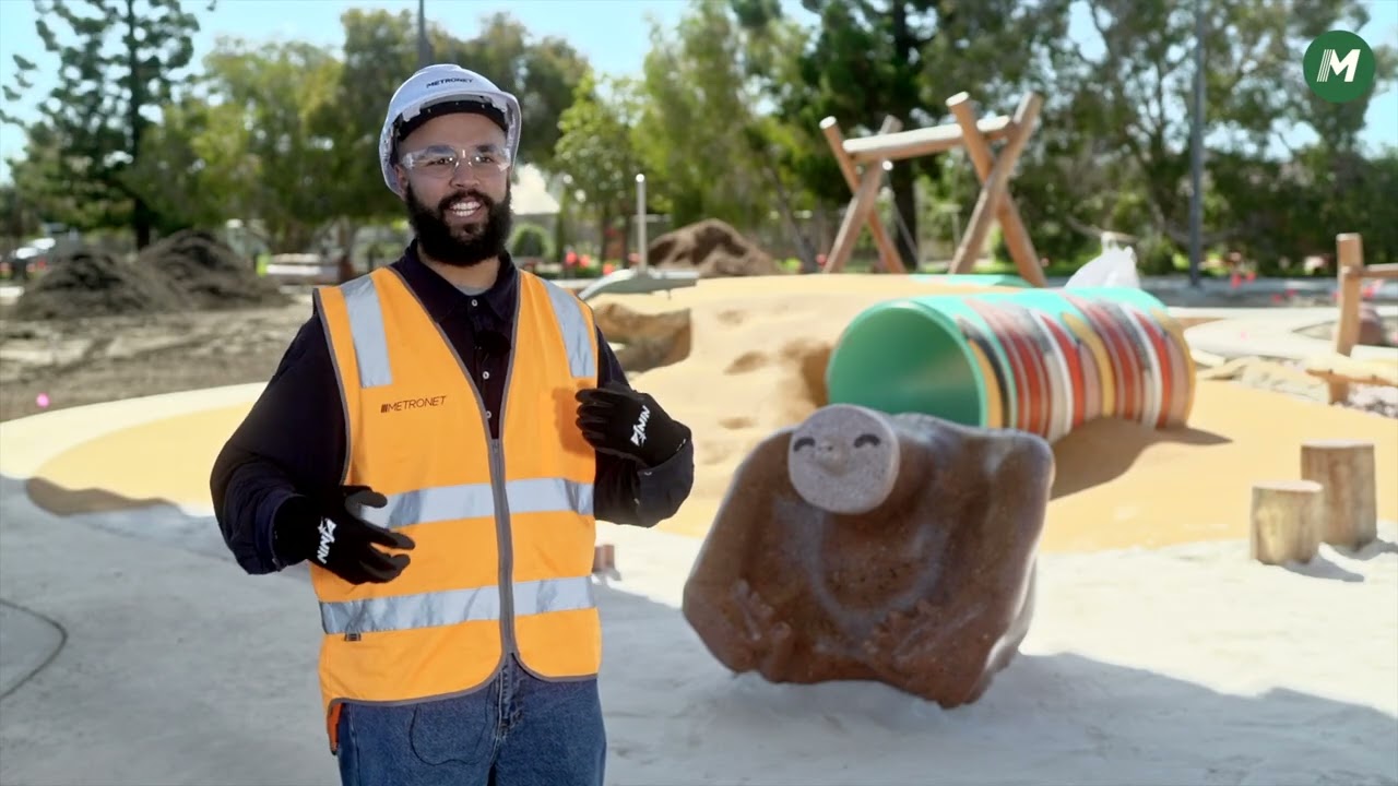METRONET Victoria Park-Canning Level Crossing Removal Project - Integrated Artwork