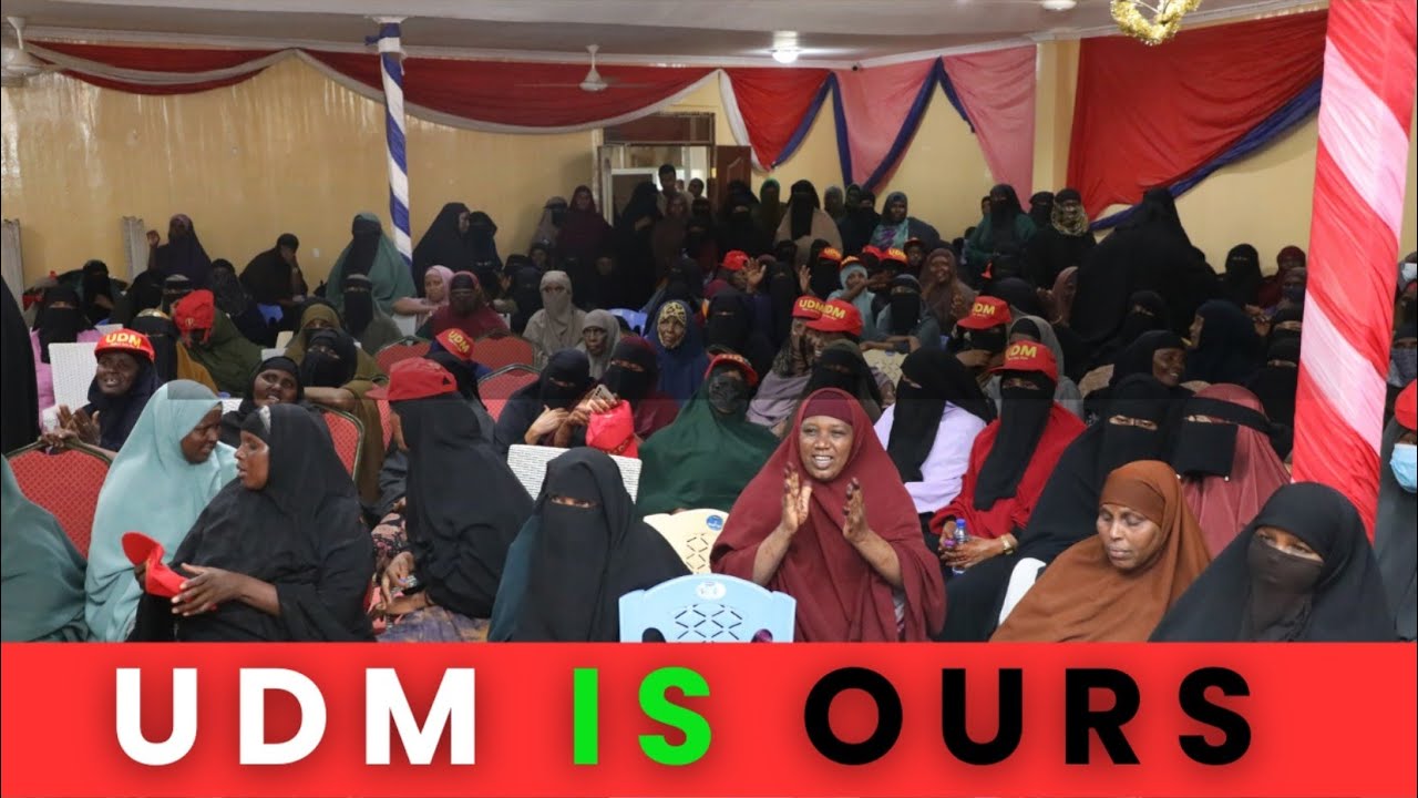Mandera Women: The UDM Party is Our Political Stronghold and Mandera's Home Base