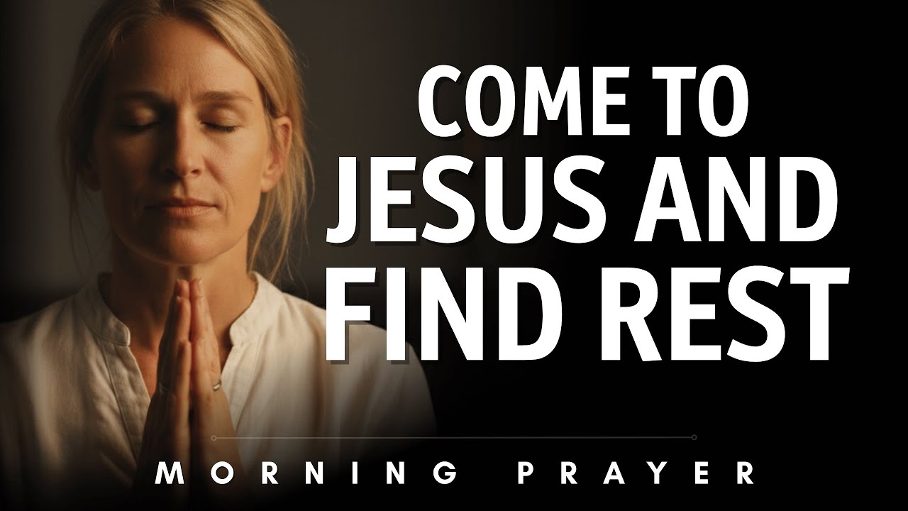 Find Soul Rest in Jesus Christ Today | A Powerful Morning Prayer