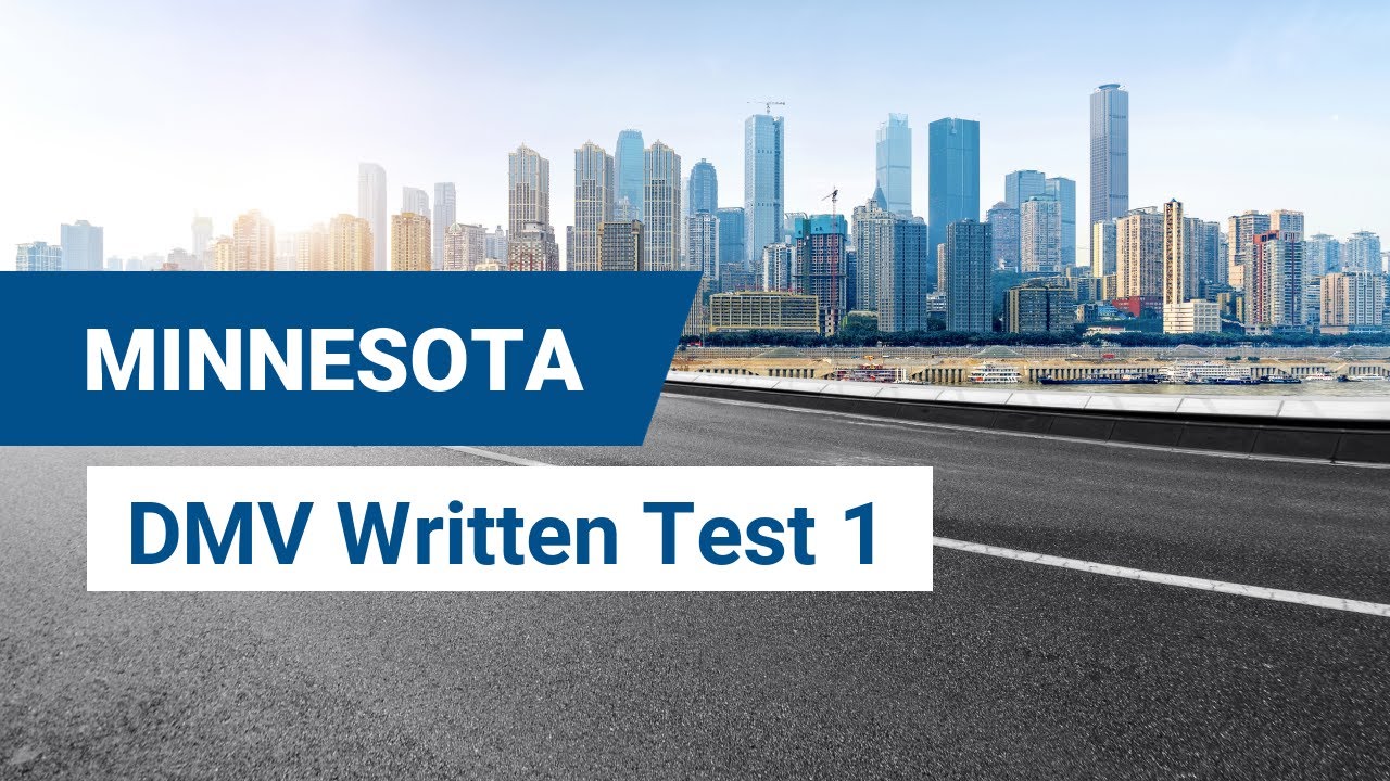 2024 Minnesota DMV Written Test #1