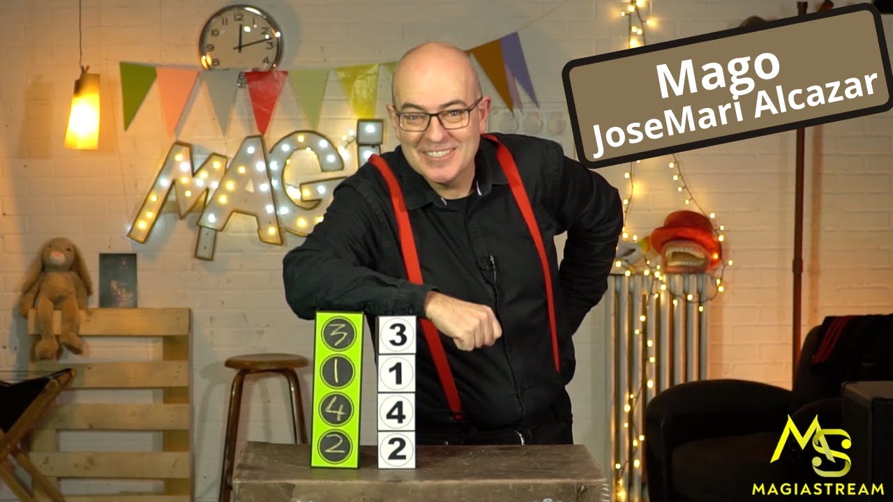 Increíble MAGIA con cubos -  JoseMari Alcazar || MAGIASTREAM || Cube