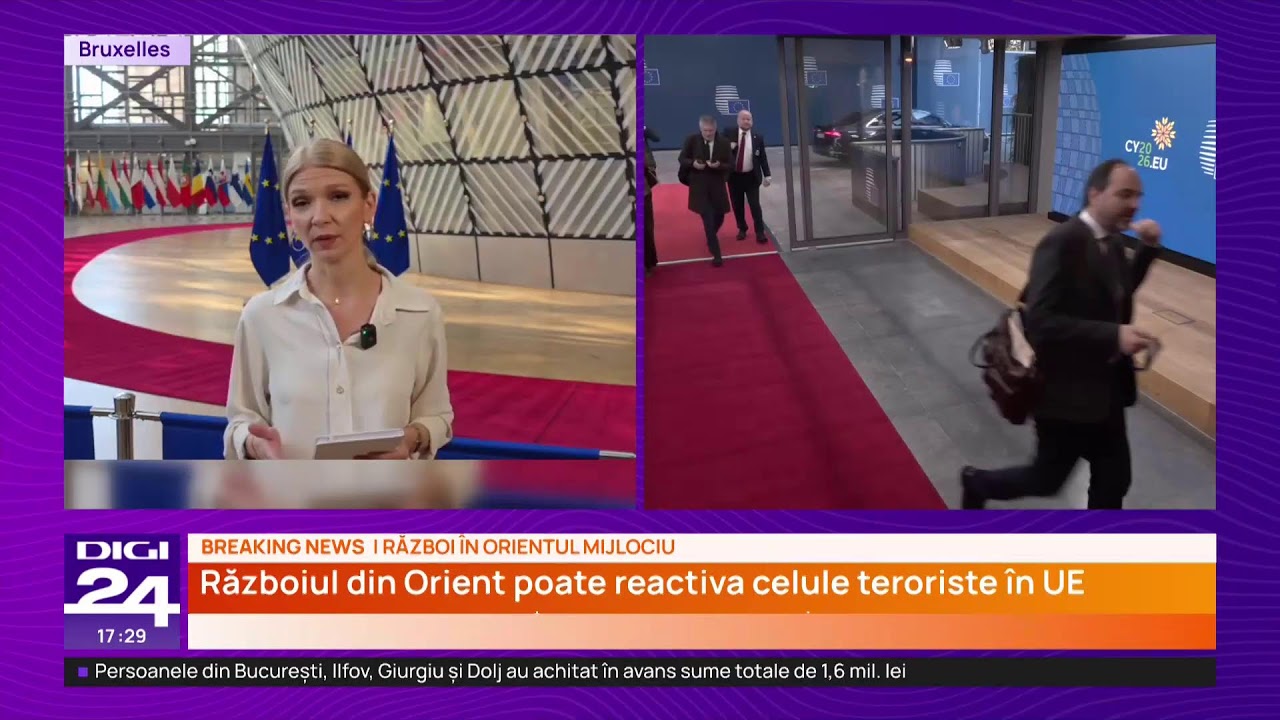 🟣 Știrile Digi24  de la ora 17 –  5 martie 2026