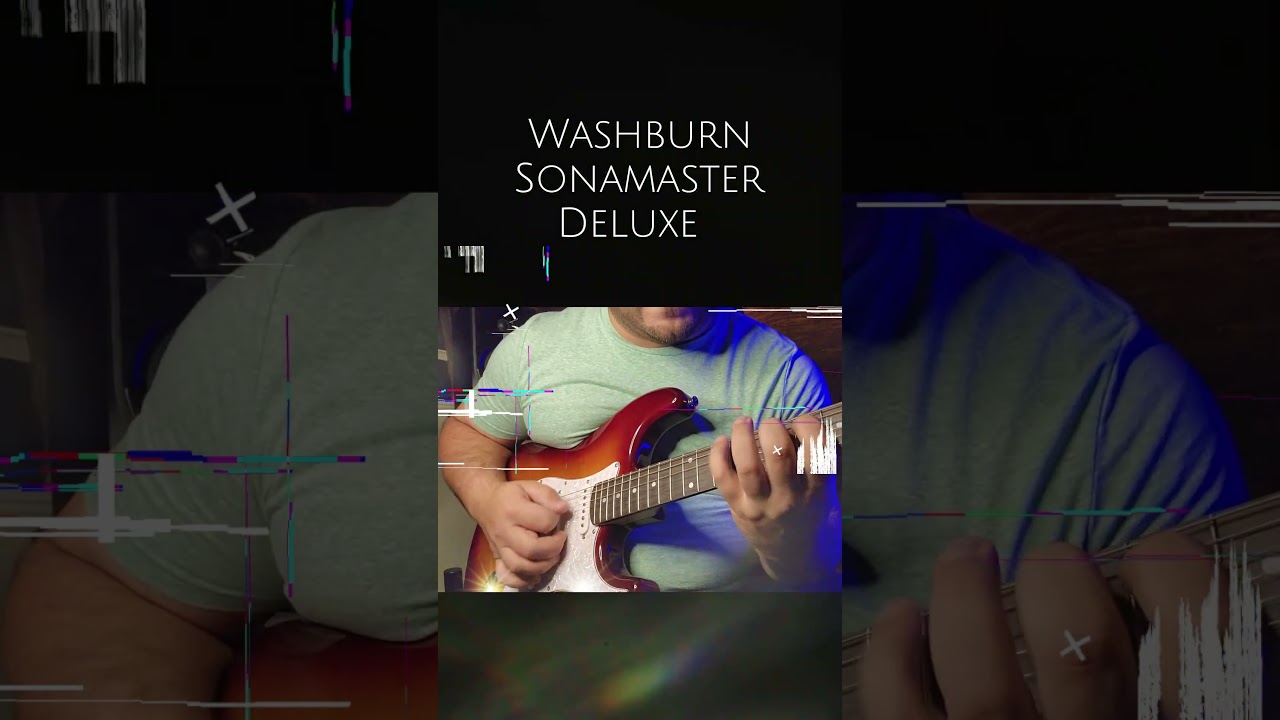 washburn Sonamaster Deluxe Guitar #shorts #washburnguitars  #washburn  #guitarra  #guitarra