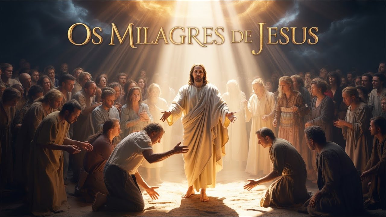 Os Milagres de Jesus Histórias Bíblicas Fé e Esperança#históriabíblica #deus #jesus #amor #mensagem