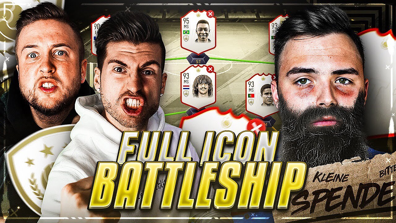 FIFA 19: Full ICON Battleship Wager wird zur LACHNUMMER VS ArmutsGaming 😂☠️