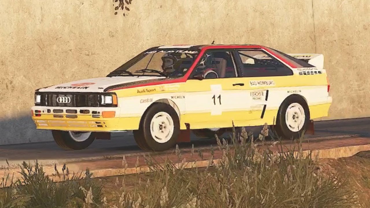 Audi Quattro at Moselland ( WRC 9 FiA World Rally Championship gameplay & replay )