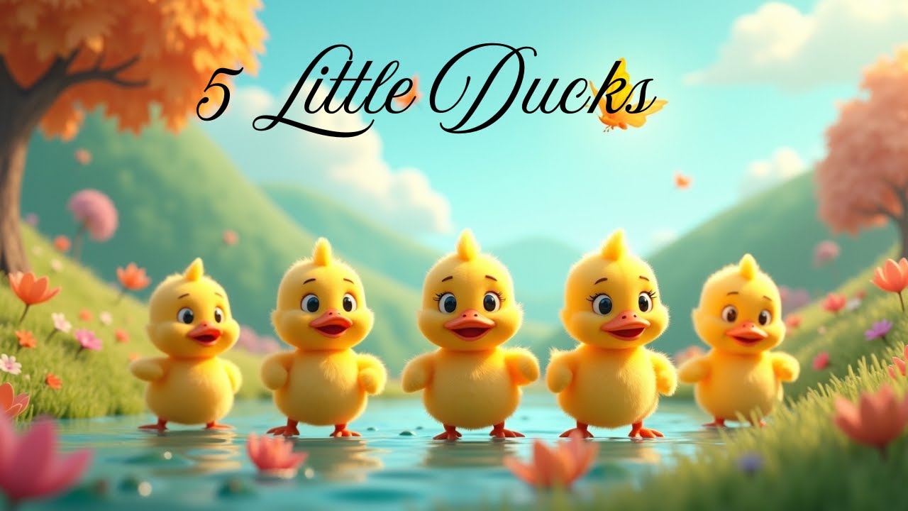 5 little ducks Song