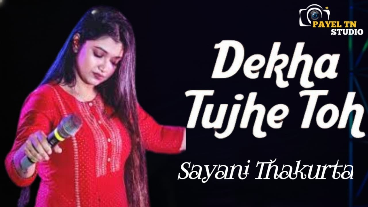 Dekha Tujhe Toh || Shahrukh Khan || Madhuri Dixit || Koyla || Live Cover By Sayani Thakurta.