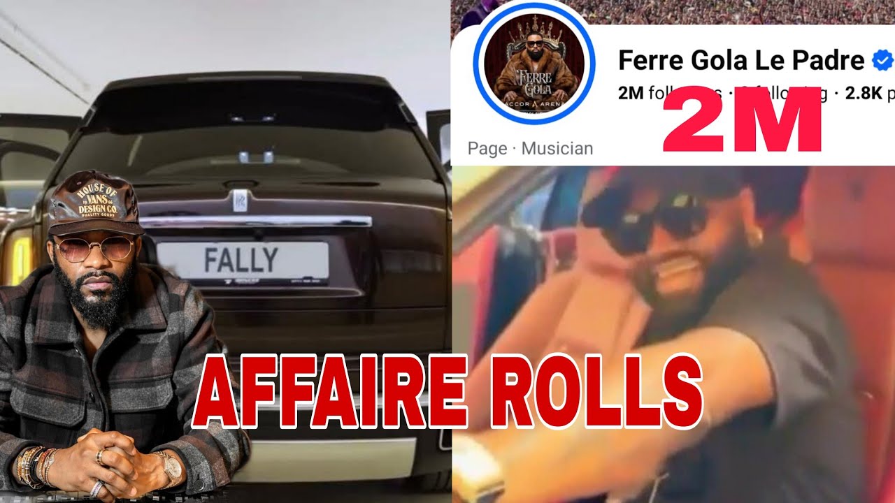AFFAIRE ROLLS,COURAGE YA BA WARRIORS EZOKAMUISA. FERRE GOLA 2M SUR FACEBOOK,CK BIEN.