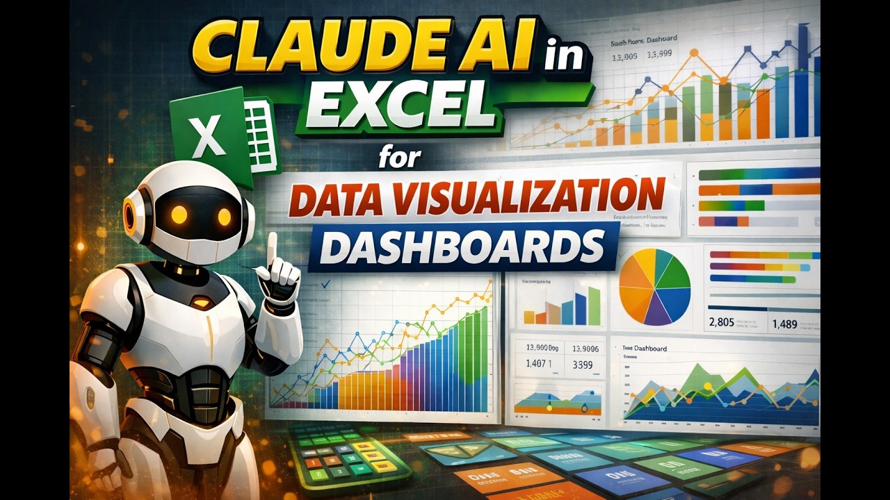 Claude AI in Excel for Data Visualization (Dashboards) and Pivot Tables