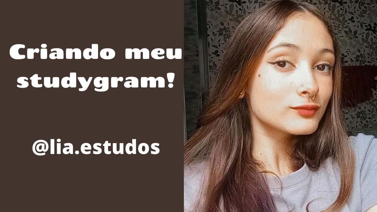 CRIANDO MEU STUDYGRAM! Dicas e como criar um perfil do zero | Lia Freitas