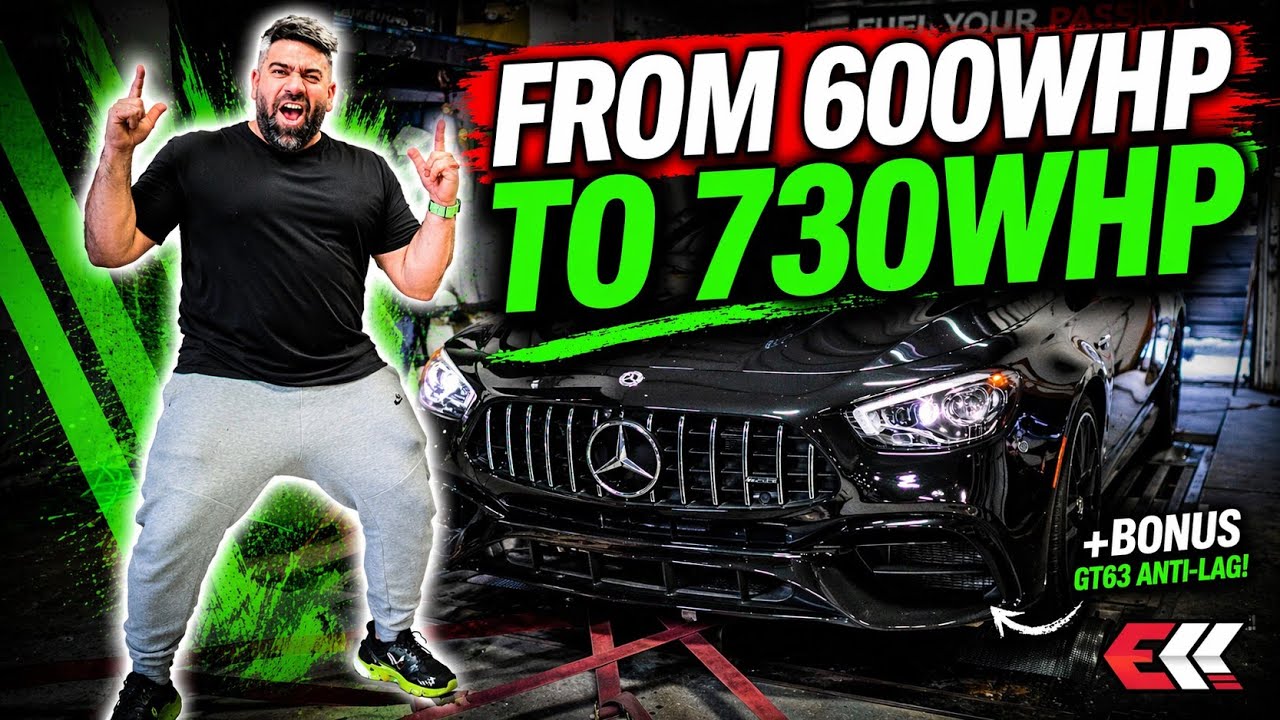Как увеличить мощность E63S AMG на 150 л.с. за 10 минут!