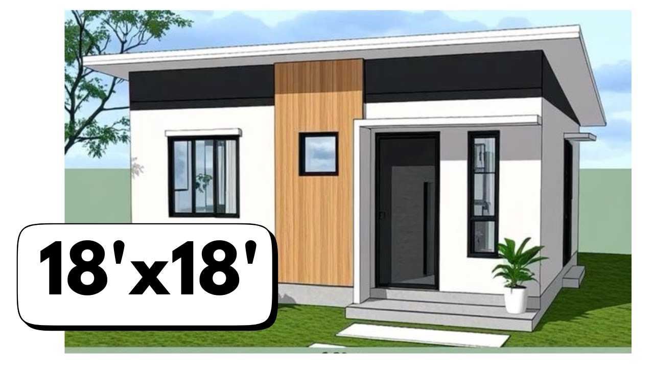 18x18 House Plan / 18x18 Ghar Ka Naksha / Bedroom