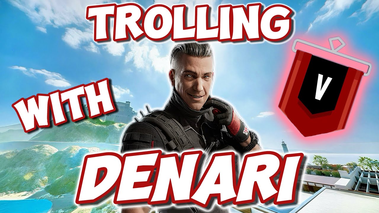 Trolling My RANKED Teammates With DENARI
