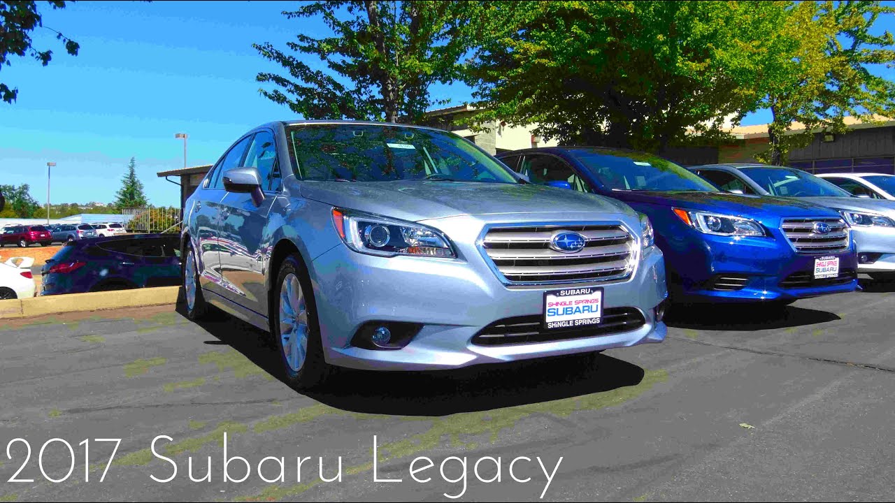 Обзор Subaru Legacy 2.5i Premium 2017 года