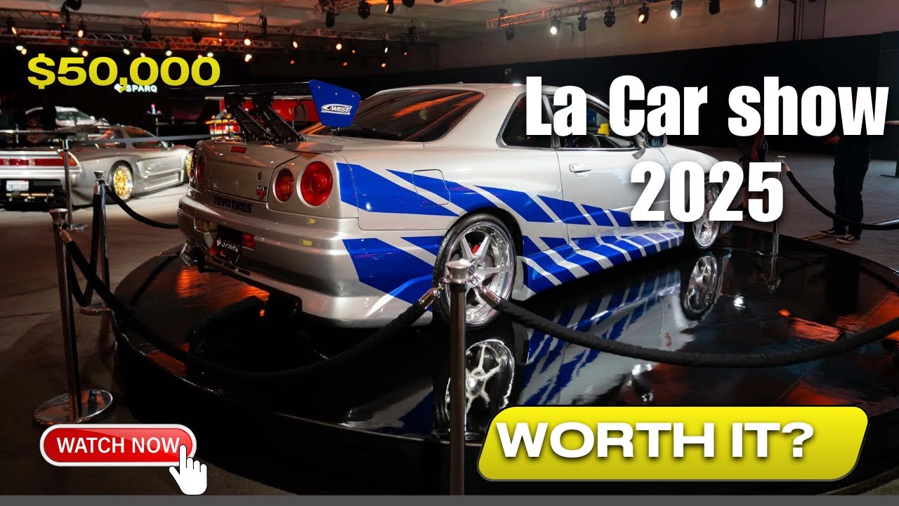 🚗 LA CAR SHOW VLOG | EXOTICS, JDM, EURO & MOPARS 🔥