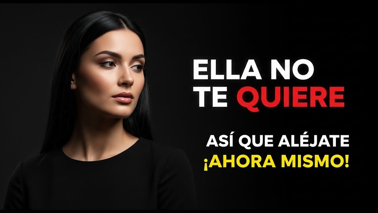 Señales de que una mujer no te quiere — ¡ALÉJATE AHORA!