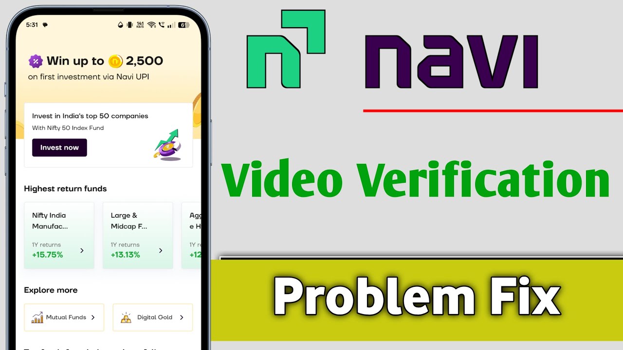 Navi App Video Verification Problem Solve