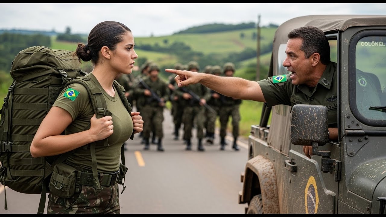 O coronel insultou a nova general perante a tropa sem a reconhecer. A punição começou agora mesmo.