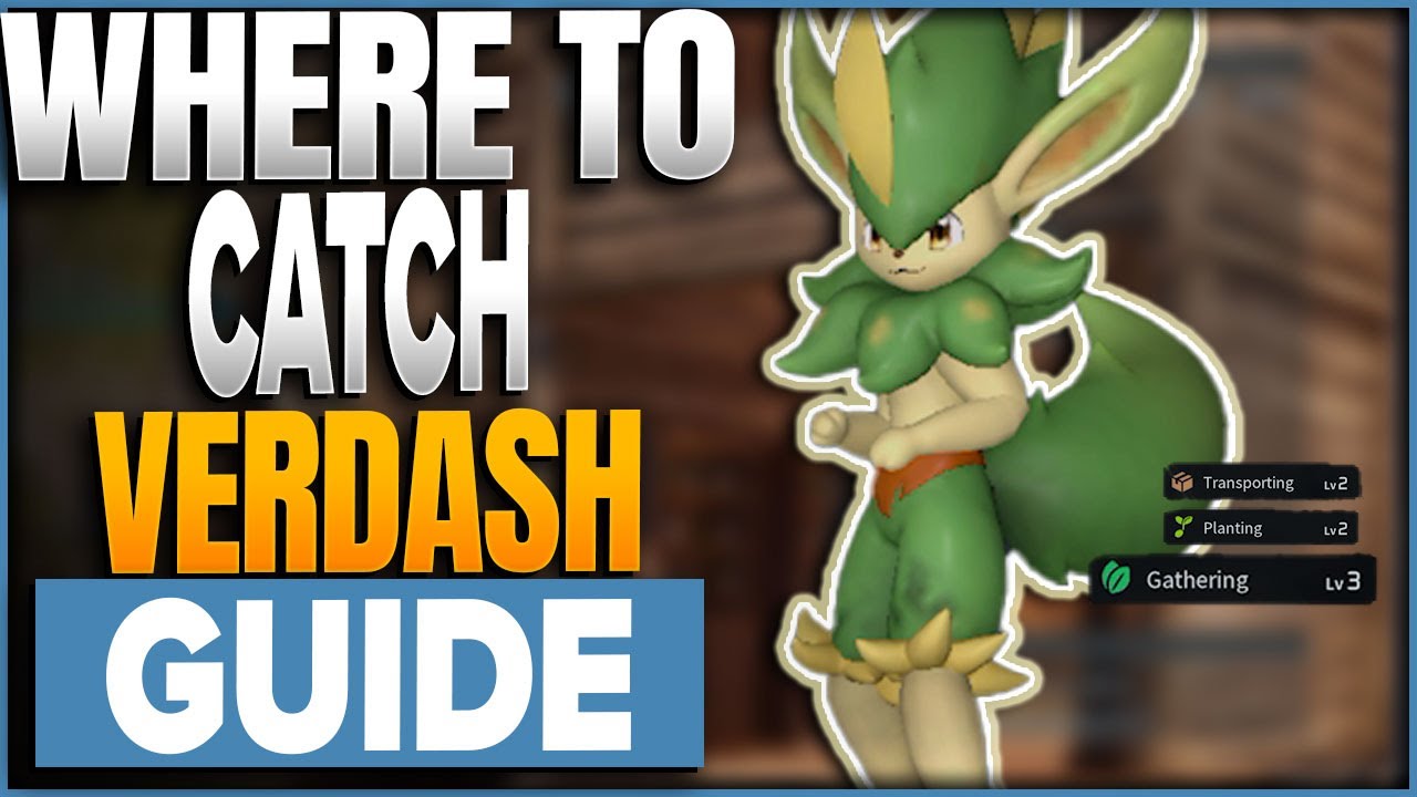 Awesome Pal For Farming  - Where To Catch Verdash In Palworld