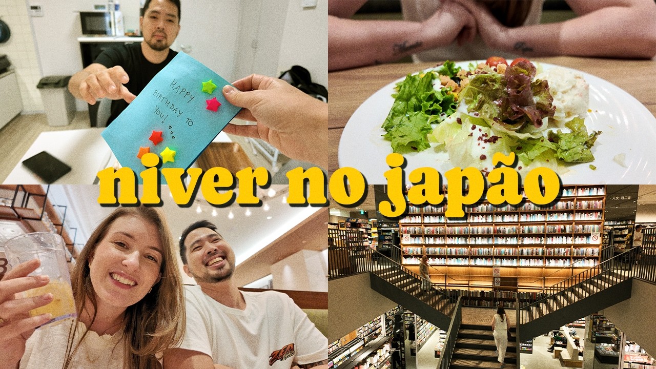 Vida no Japão: Trabalho com aniversário, shopping bonitão // vlog 🇯🇵