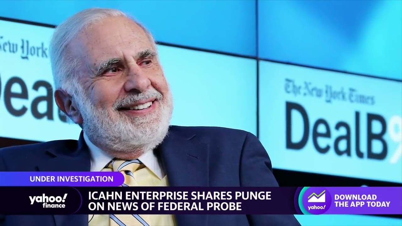 Icahn Enterprises stock plunges on news of federal probe