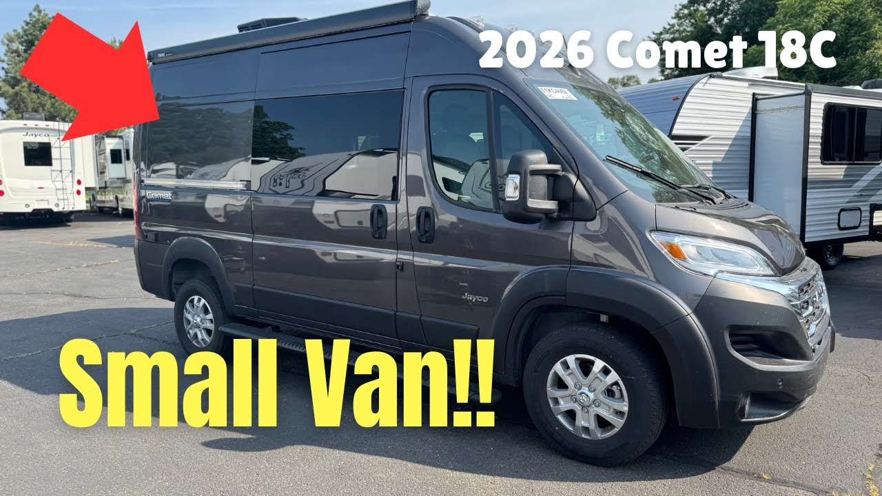 A Tiny Class B Van!! | 2026 Jayco Comet 18C