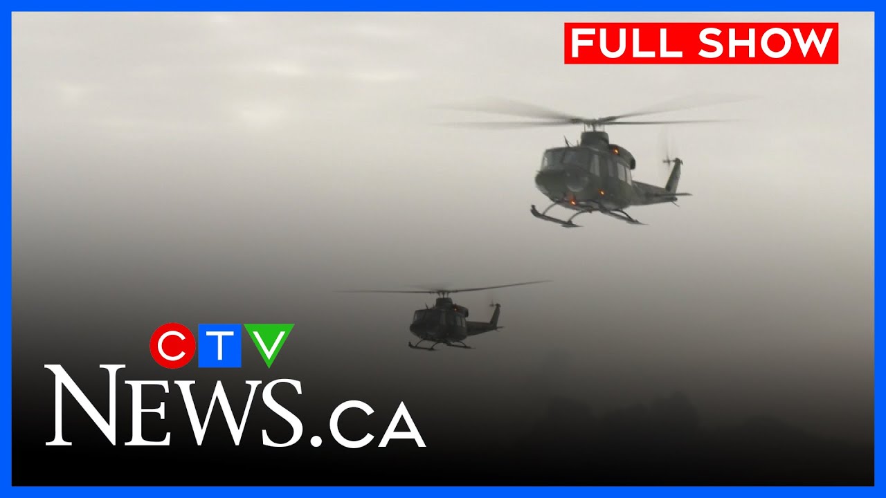 Canadian military helicopters en-route to the Arctic | CTV news Edmonton at Five for Jan. 26, 2026