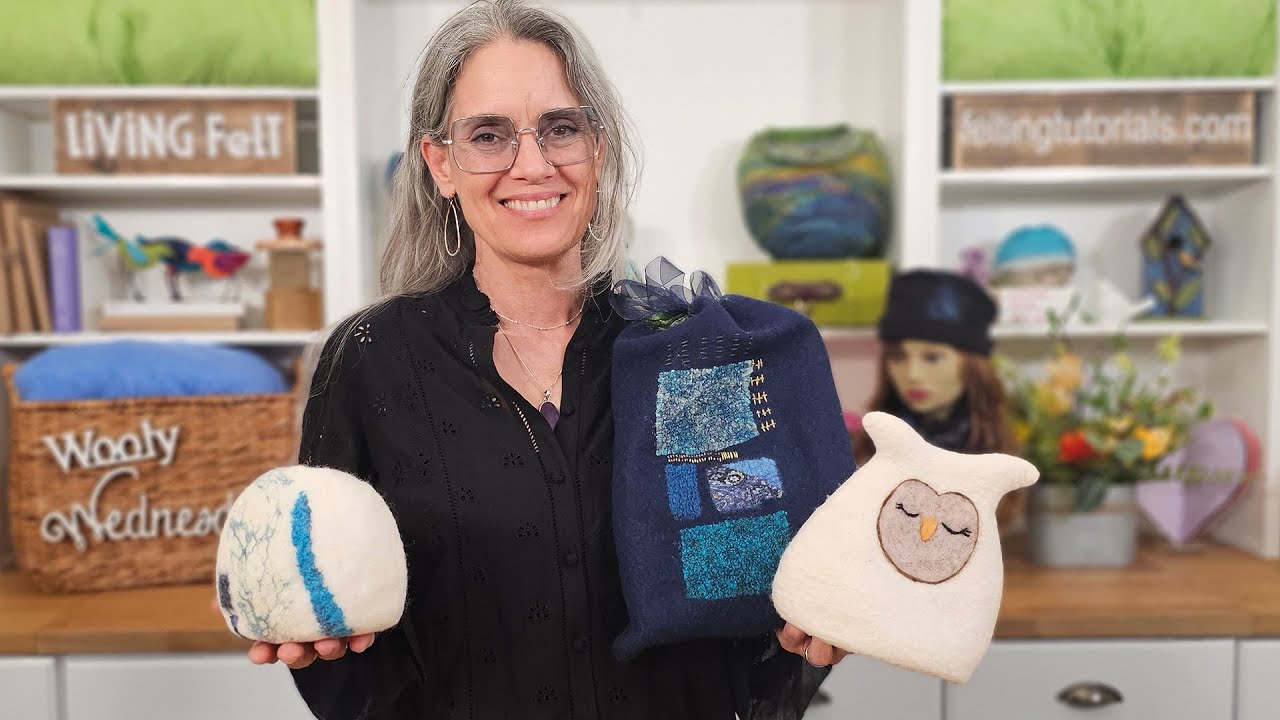 Top 12 Tips for Wet Felting Over a Resist for Beginners - How To Wet Felt & Getting Started Tutorial