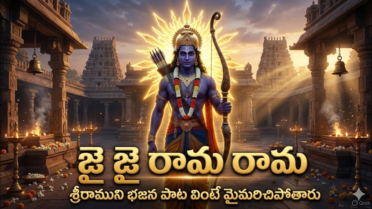 ఈ భజన పాట వింటే మైమరిచిపోతారు | జై జై రామ | Powerful Sri Rama Folk Devotional Song | Jai Sri Ram