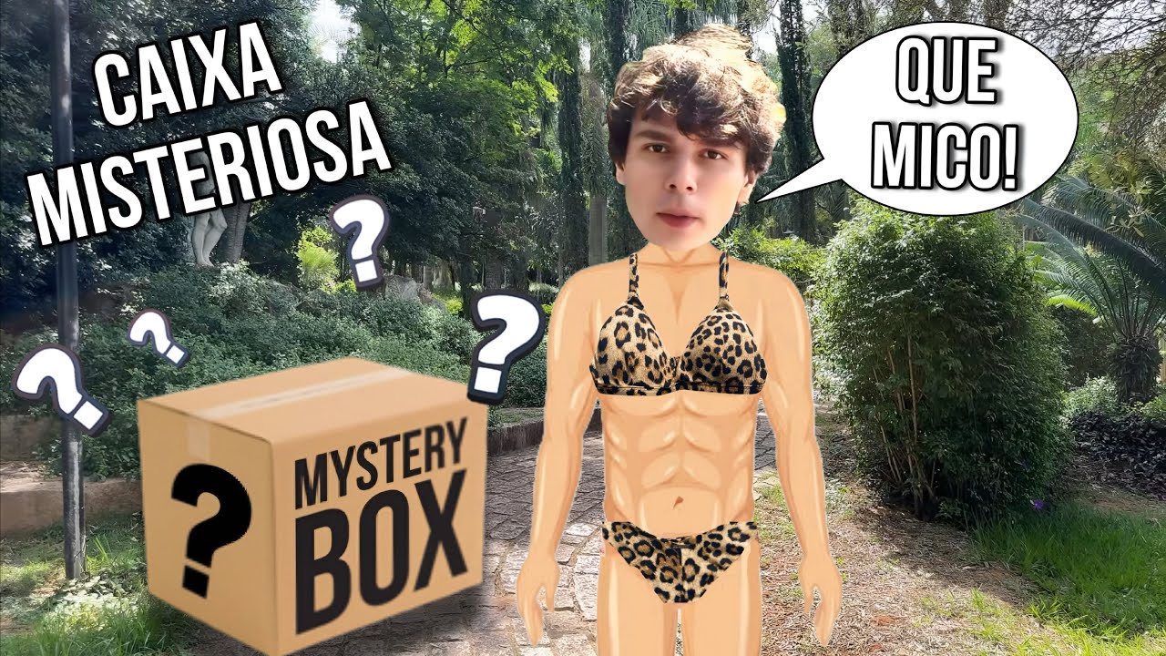 BIQUINI NO PARQUE PAGANDO MICOS NO DESAFIO DA CAIXA MISTERIOSA! PETER TOYS