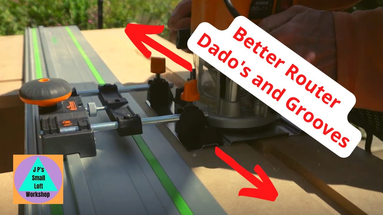 Better Dado Joints and Grooves with the Triton Router Track Adaptor.