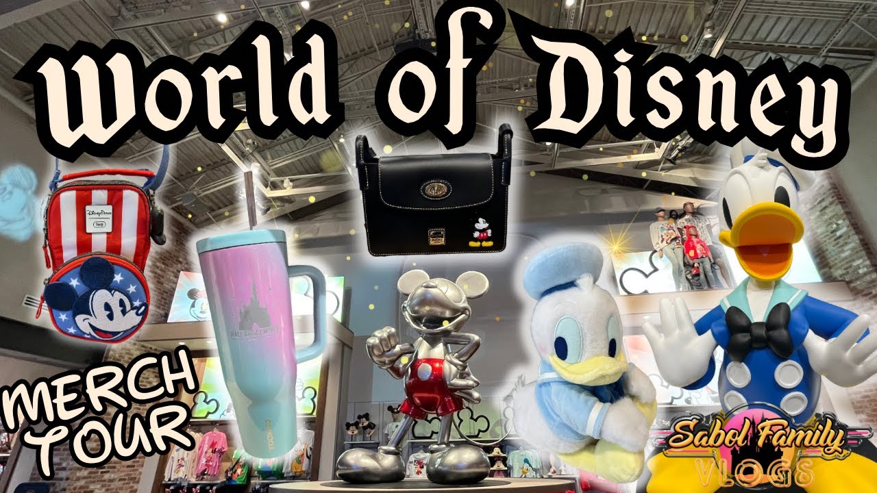 WORLD OF DISNEY NEW MERCHANDISE TOUR | July 2025 ~ Disney Springs! Walt Disney World Shopping!