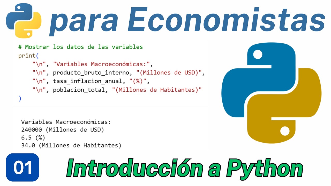 01 -  Primeros pasos en Python con Google Colab | 🐍 PYTHON para ECONOMISTAS 🇵🇪 |