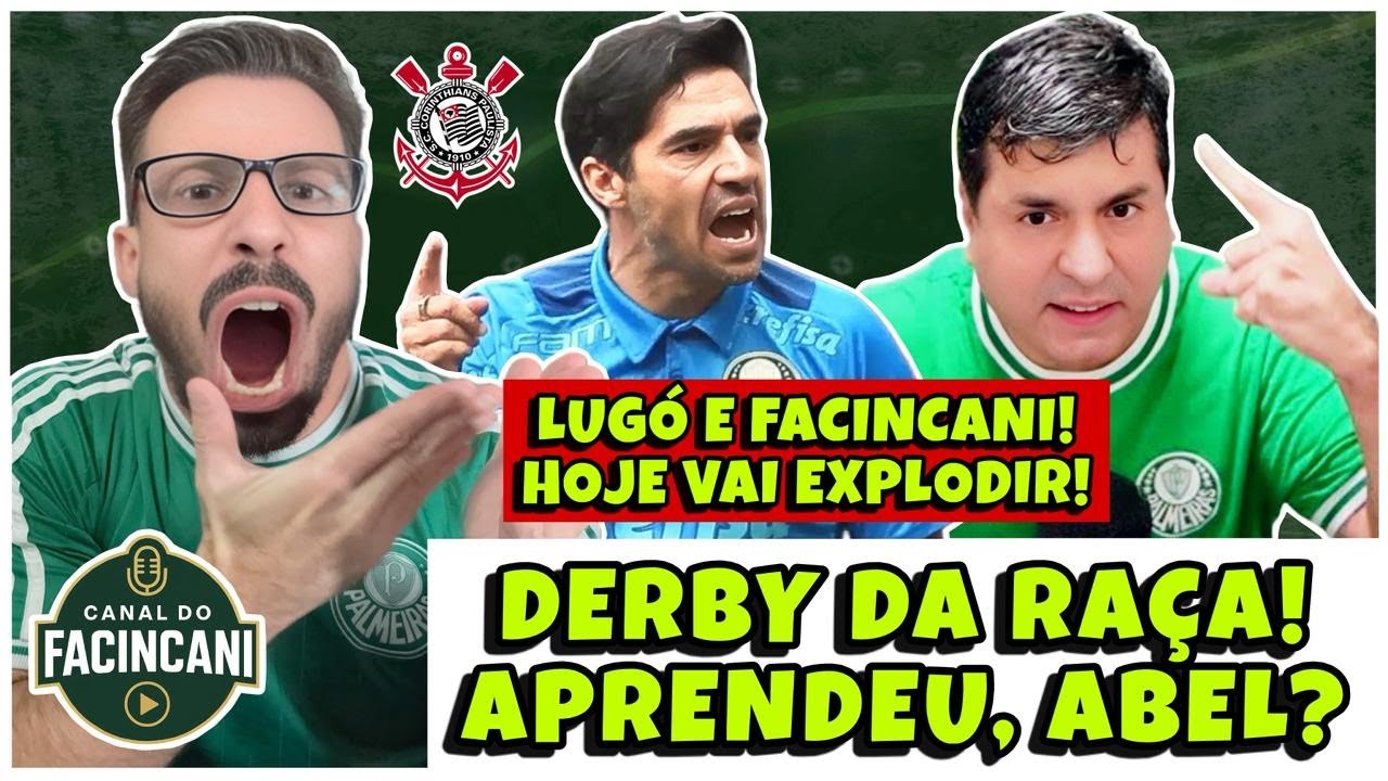 AO VIVO: PALMEIRAS “DÁ AULA” DE DERBY…💚 MAS SEGUE “PERDIDO” NO MERCADO! 🔥 LIVE EXPLOSIVA COM LUGÓ!