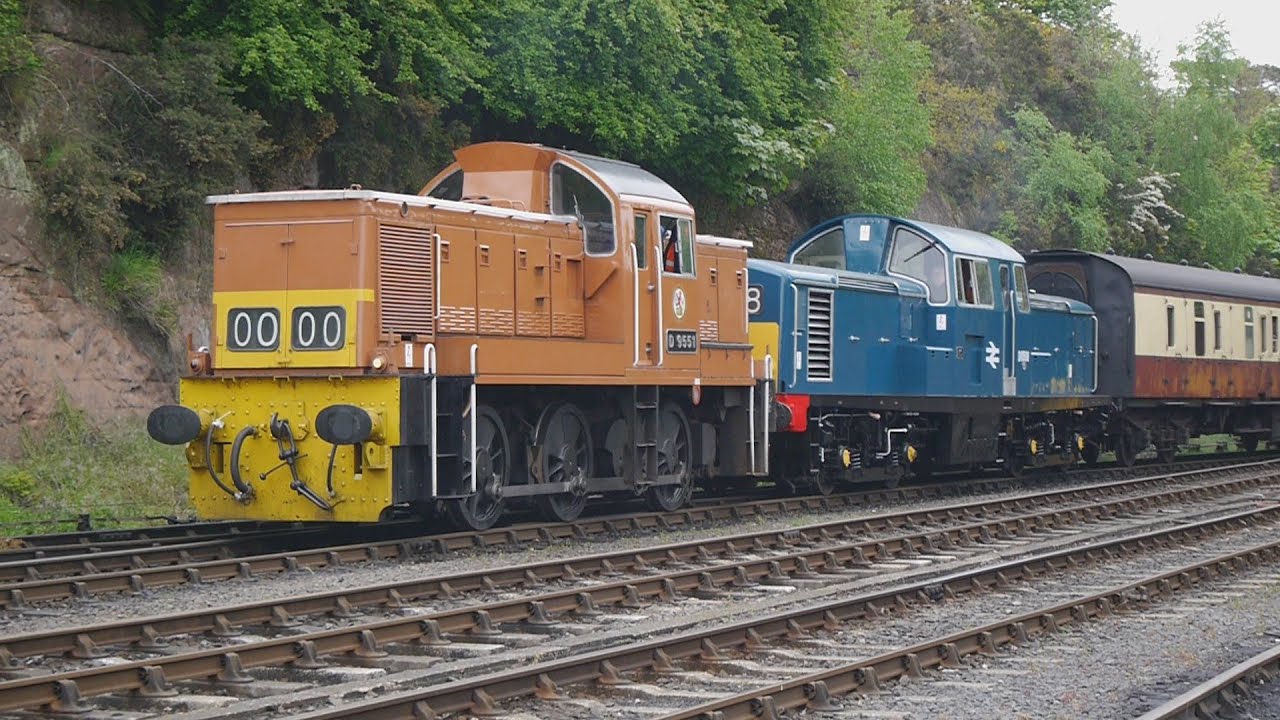 SVR Severn Valley Preserved Heritage Railway 2021 Spring Diesel Bash / Gala Part 3 Bewdley