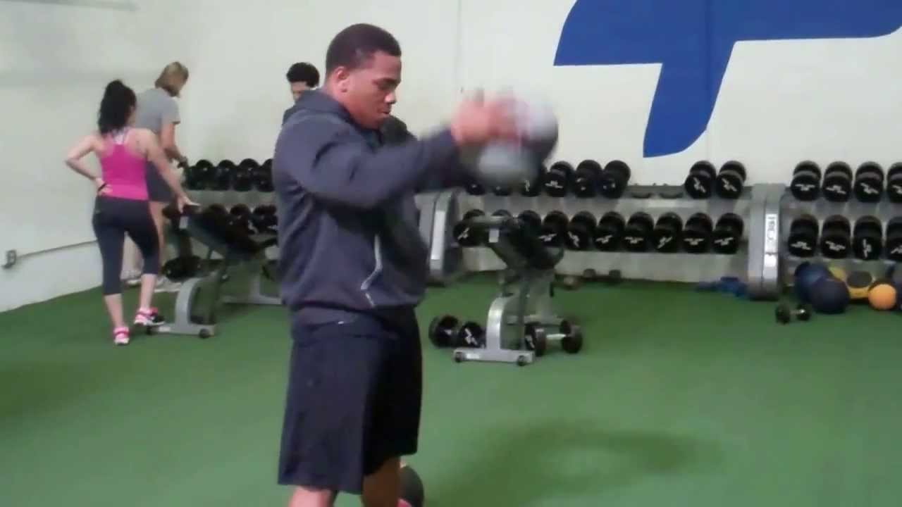 Ray Rice and Jimmy Smith Workout