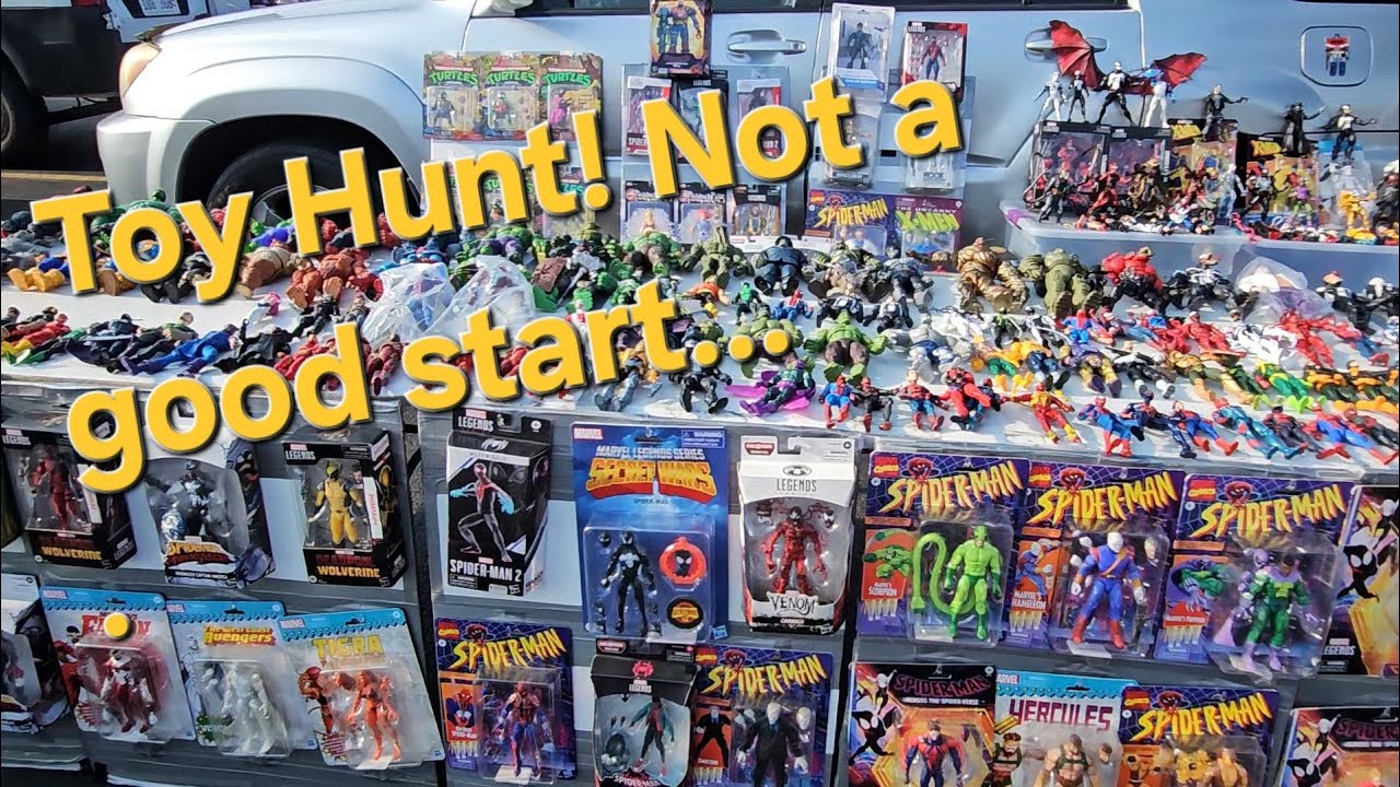 TOY HUNT! Wolff's Flea Market! #toyhunt #fleamarket