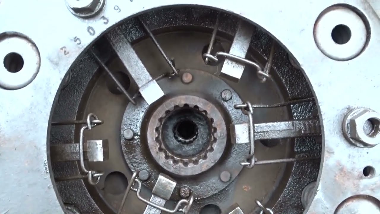 Трактор Т 30\/сборка и регулировка сцепления///Tractor T 30\ / clutch assembly