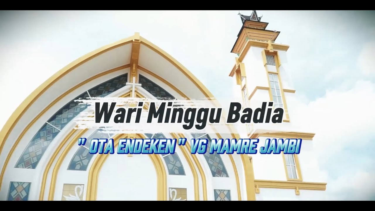 Minggu Badia Mamre GBKP Rg Jambi