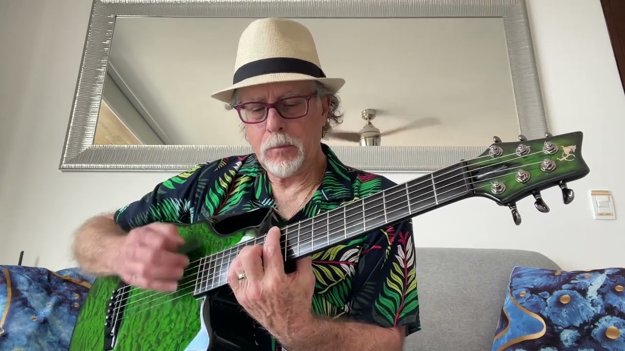 Guitar time, Cancun style 3 #cancun #vivamexico #emeraldguitars 
