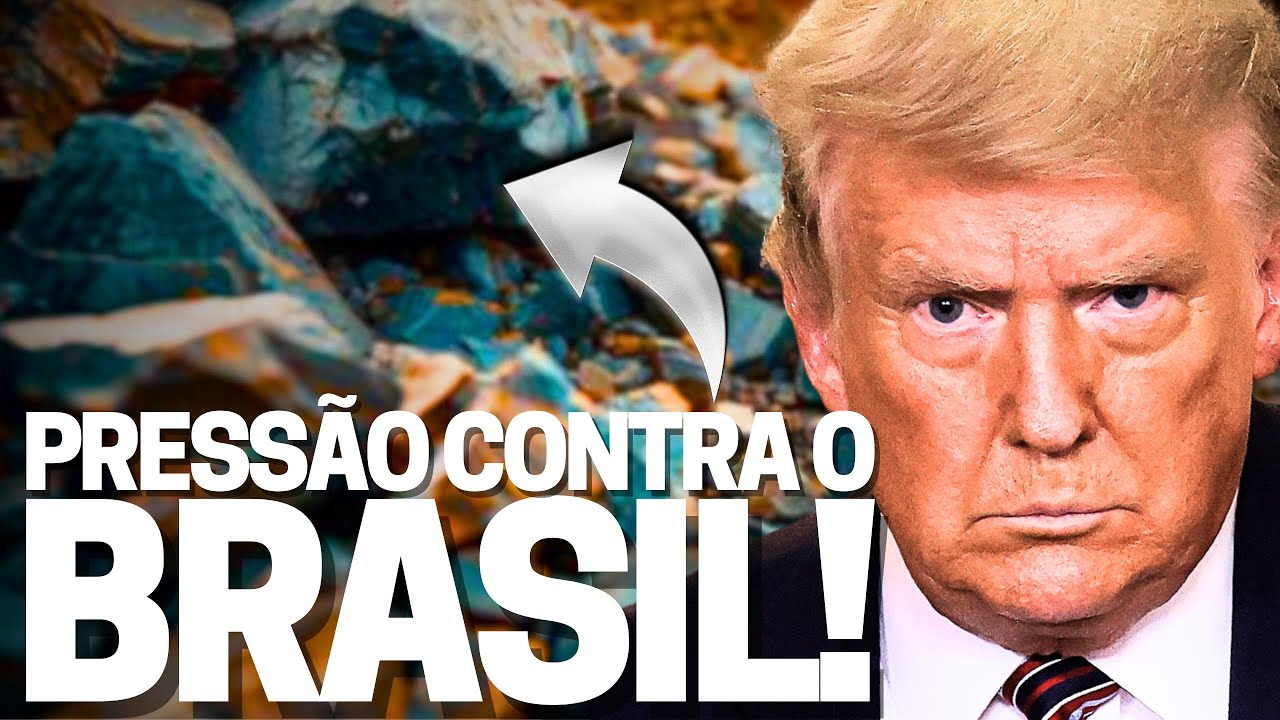 PRESSÃO CONTRA LULA - Trump exige parceria nas terras raras e quer acabar com monopólio da China!
