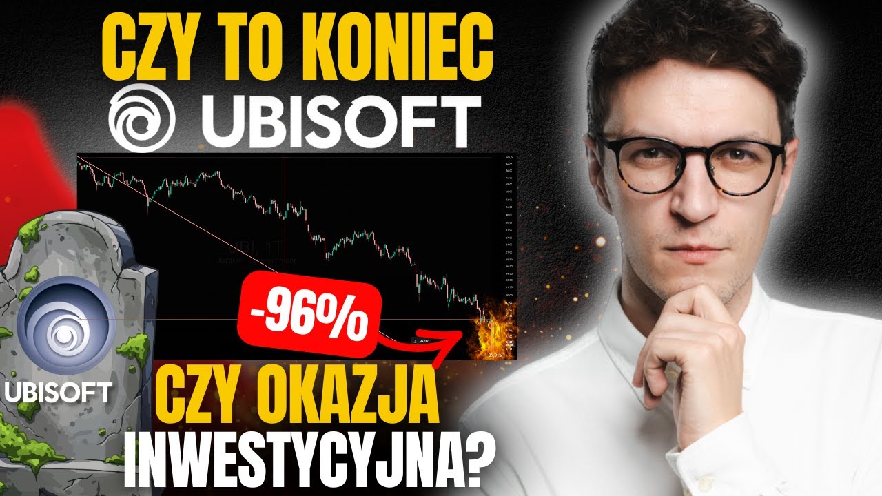 Wielki upadek Ubisoft - czy spółka podniesie się z kryzysu? Warto anty-cyklicznie zainwestować?