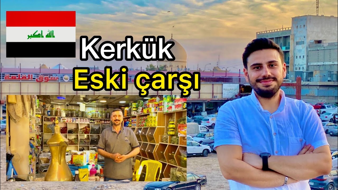 Irak Kerkük’te eski bir pazar _ Kerkük’te pazar fiyatları