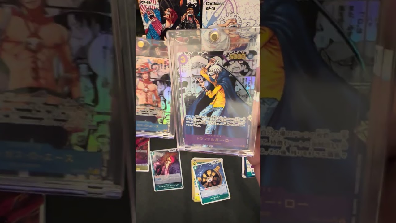 🔥Trafalgar Law Back to back MANGAAAAA !! OP05 “Awakening” #onepiecetcg #onepiece -@onepieceofficial 