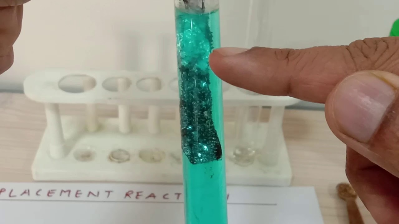 Reaction of Copper Chloride with Aluminum | Best Demonstration of Single Displacement reaction