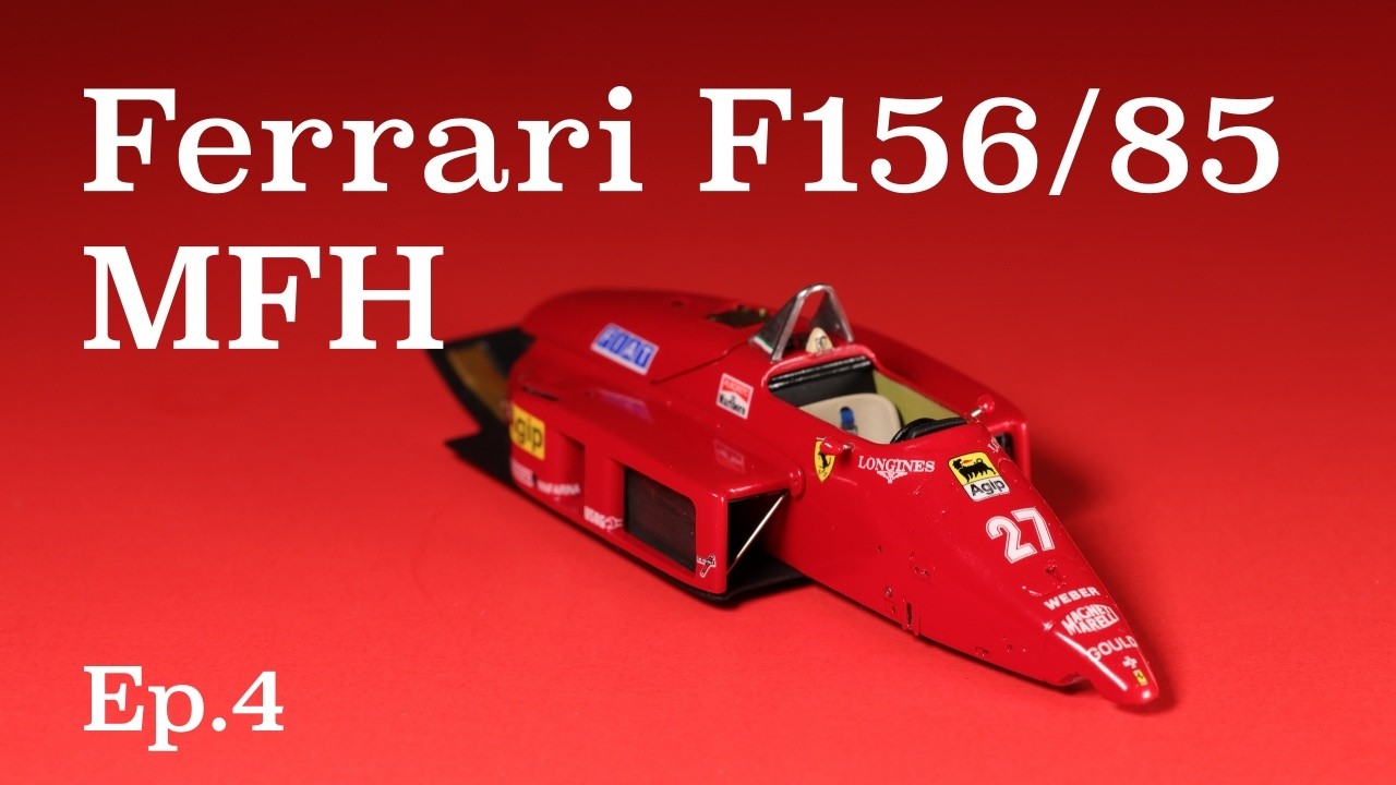 Ferrari F156/85 Model Factory Hiro skala 1/43 EP4