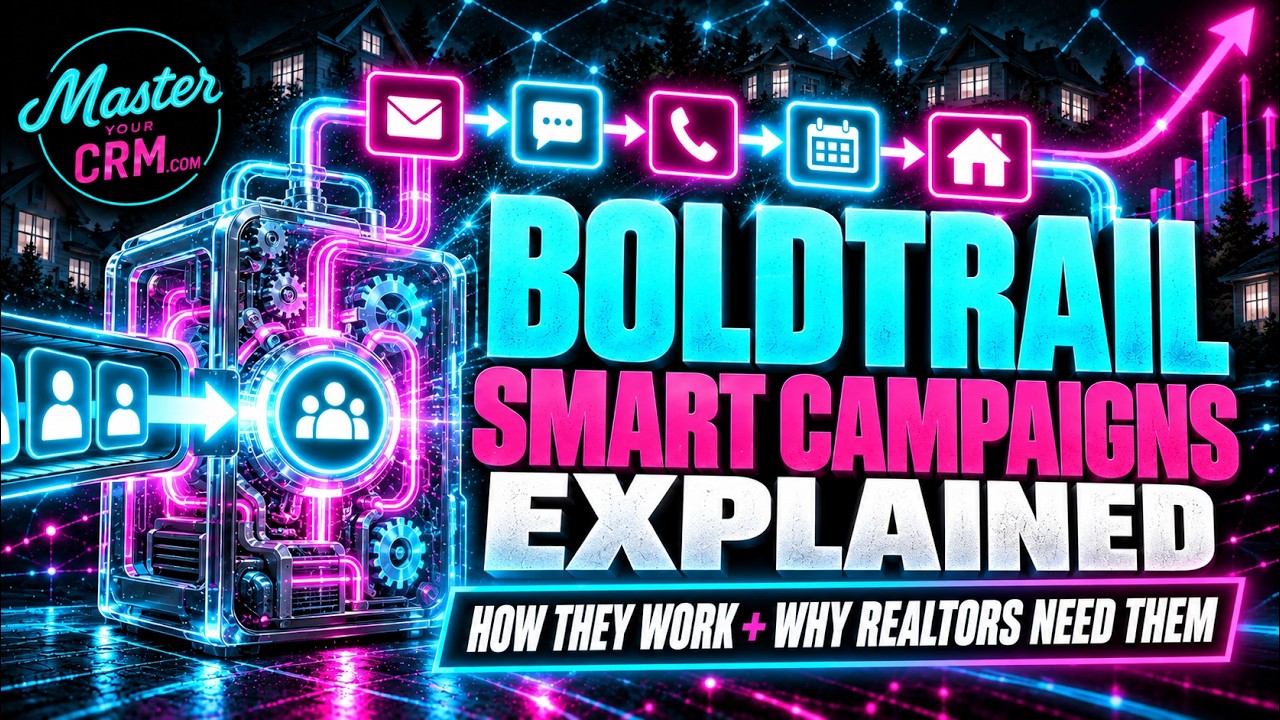 BoldTrail Smart Campaigns Explained | How They Work + Why Every Realtor Needs Them