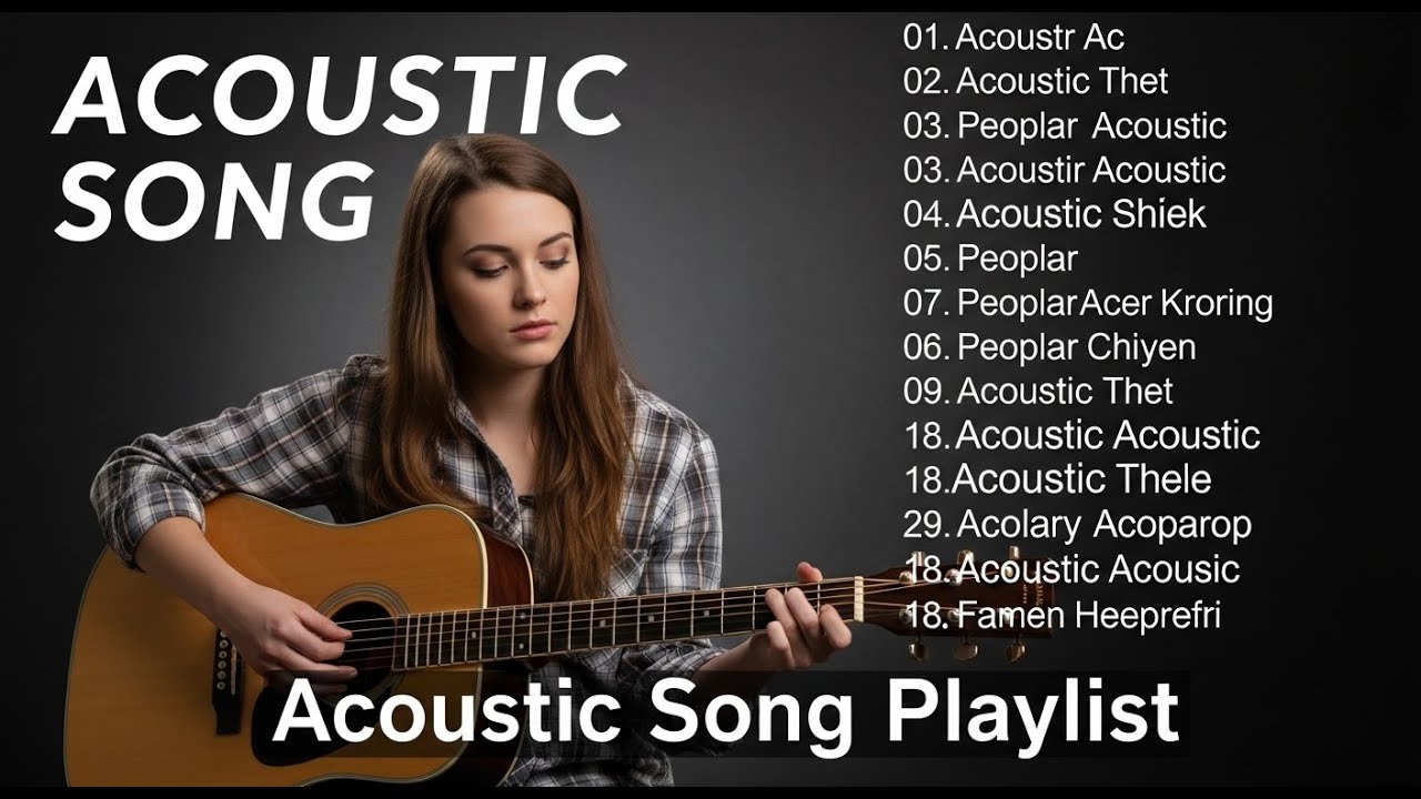 Late Night Romantic Acoustic Chill Playlist Vol 【1825】
