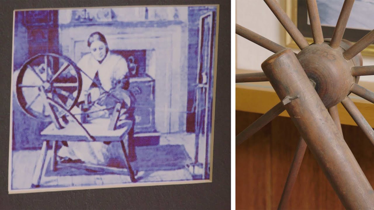 How Looms Changed After the Industrial Revolution | Textile Industry Exhibit